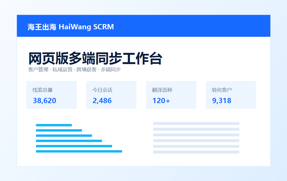 海王出海网页版国际化营销工作台